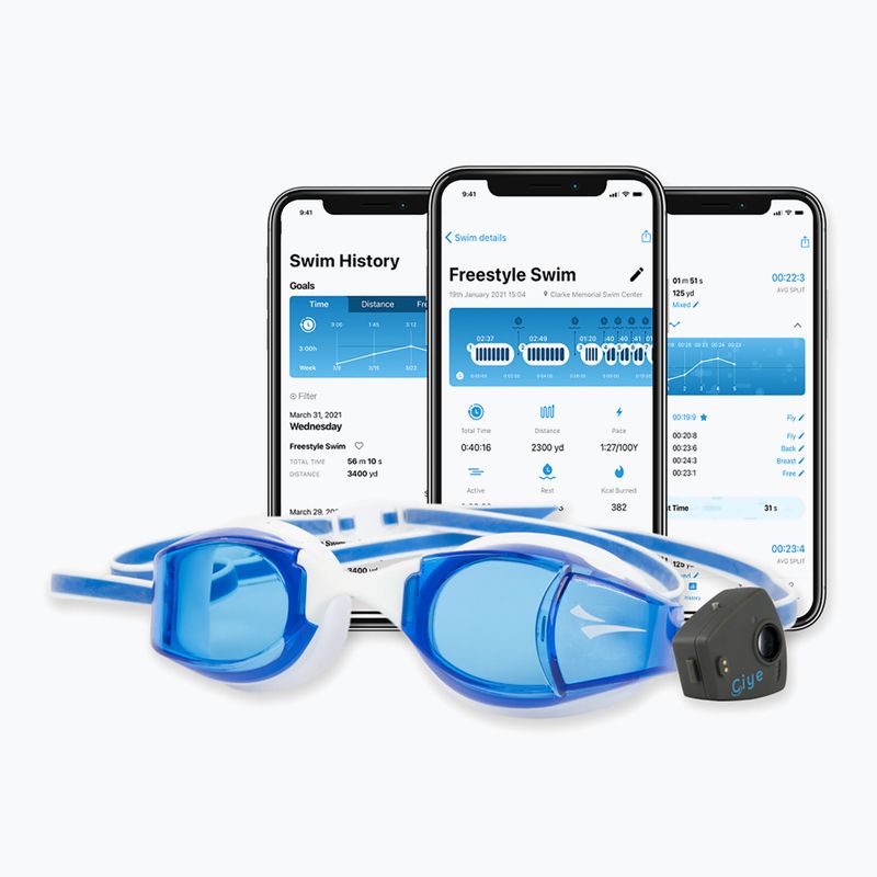 Okulary do pływania FINIS Smart blue