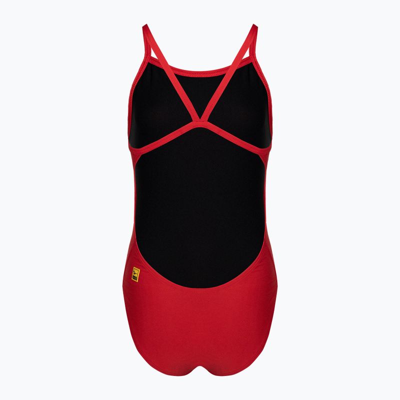 Strój pływacki jednoczęściowy damski FINIS Openback Solid red 2