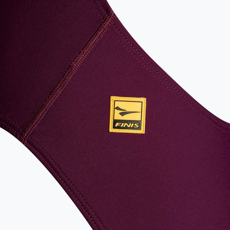 Strój pływacki jednoczęściowy damski FINIS Openback Solid cabernet 3