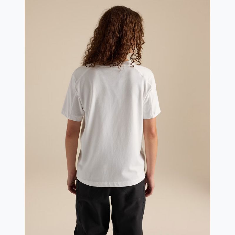 Koszulka damska Arcteryx Kragg Cotton Little Bird Crew white light/white 3