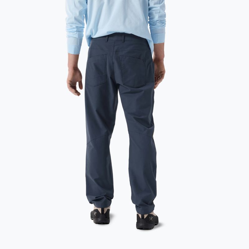 Spodnie trekkingowe męskie Arcteryx Kragg Cotton black sapphire 3