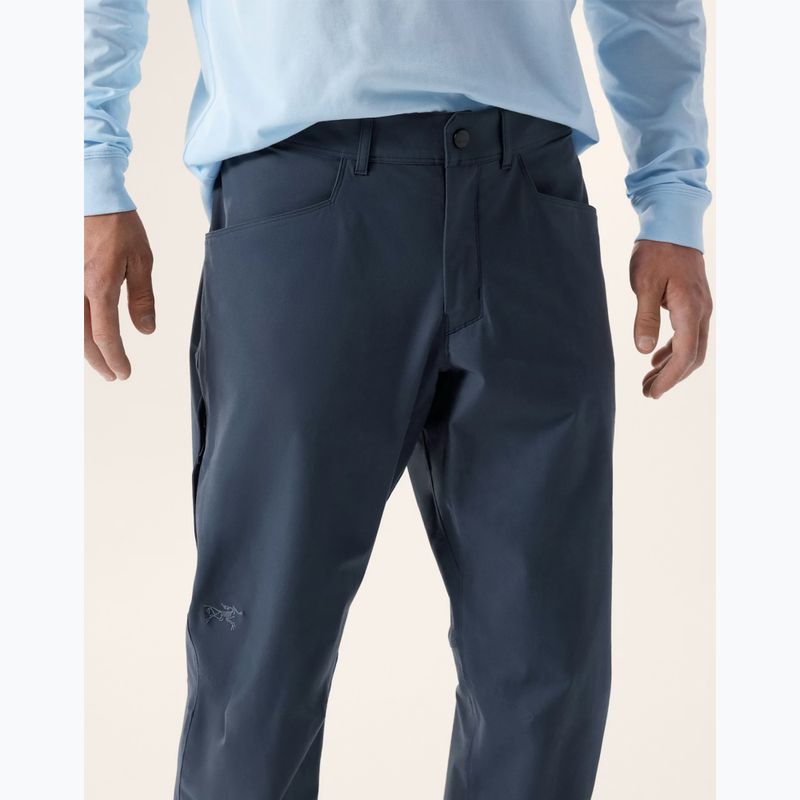 Spodnie trekkingowe męskie Arcteryx Kragg Cotton black sapphire 6