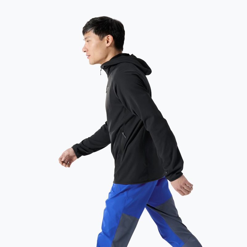 Bluza polarowa męska Arcteryx Delta Hoody black sapphire 4