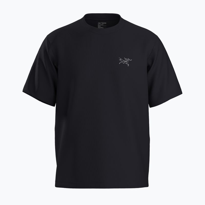 Koszulka męska Arcteryx Kragg Cotton Emblem Crew SS black 7