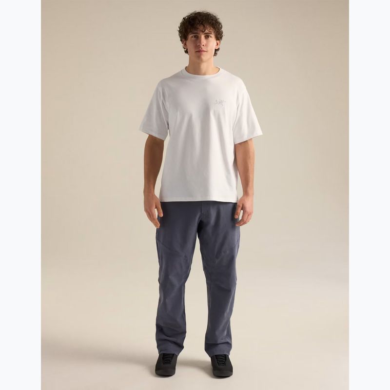 Koszulka męska Arcteryx Kragg Cotton Emblem Crew SS white light 2