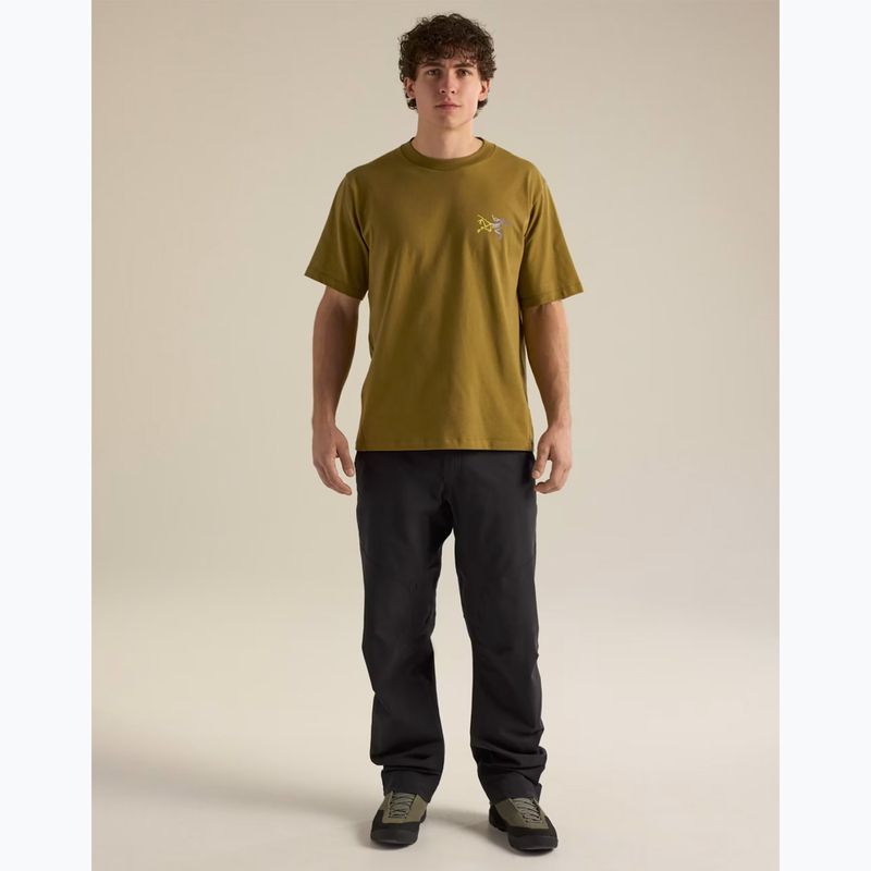 Koszulka męska Arcteryx Kragg Cotton Logo SS bracken 2