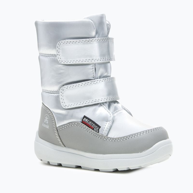 Śniegowce dziecięce Kamik Snowcutie silver 7