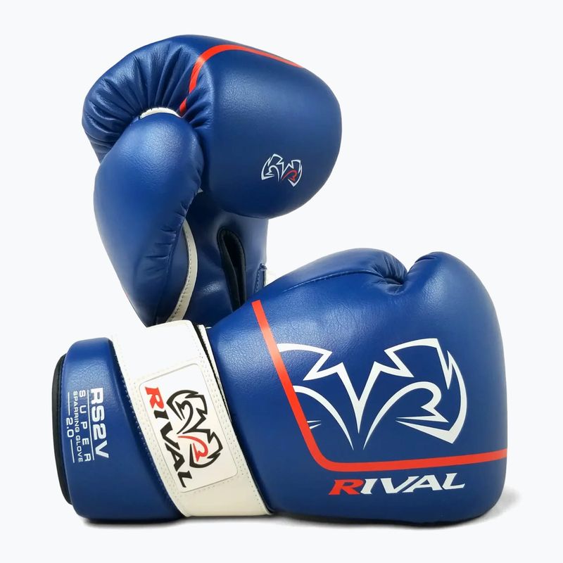 Rękawice bokserskie Rival RS2V Super Sparring 2.0 blue 8
