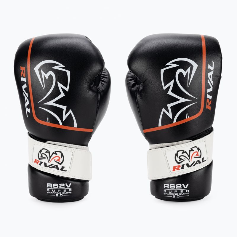 Rękawice bokserskie Rival Super Sparring 2.0 black 2