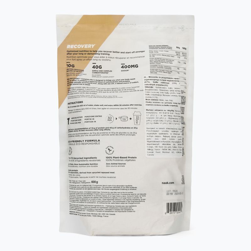 Napój regeneracyjny Näak Recovery Complete Mix 600 g latte frappe 2