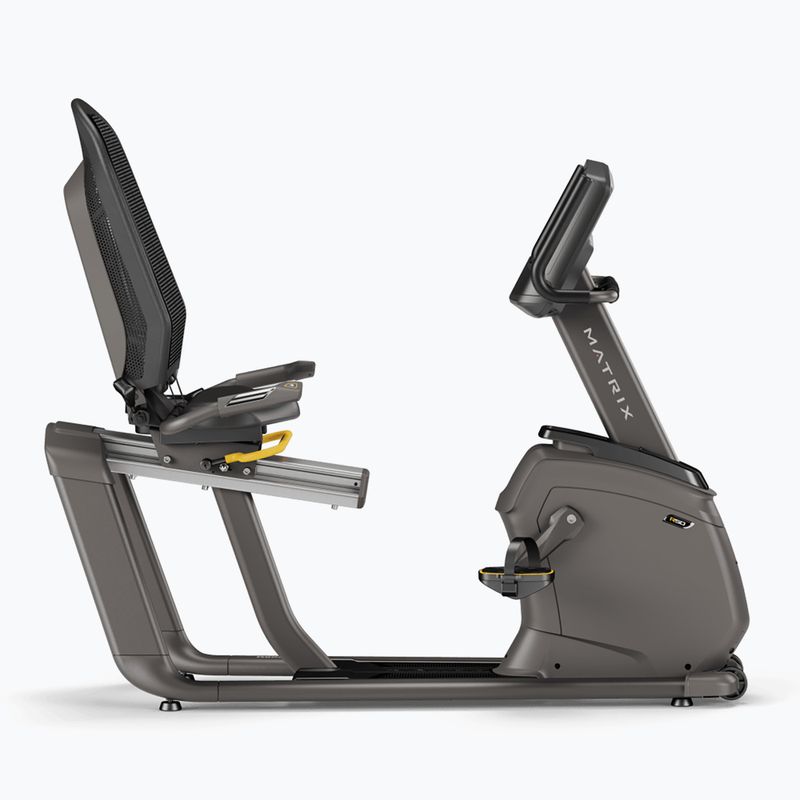 Rower stacjonarny Matrix Fitness Recumbent Bike R50XR-02 graphite grey