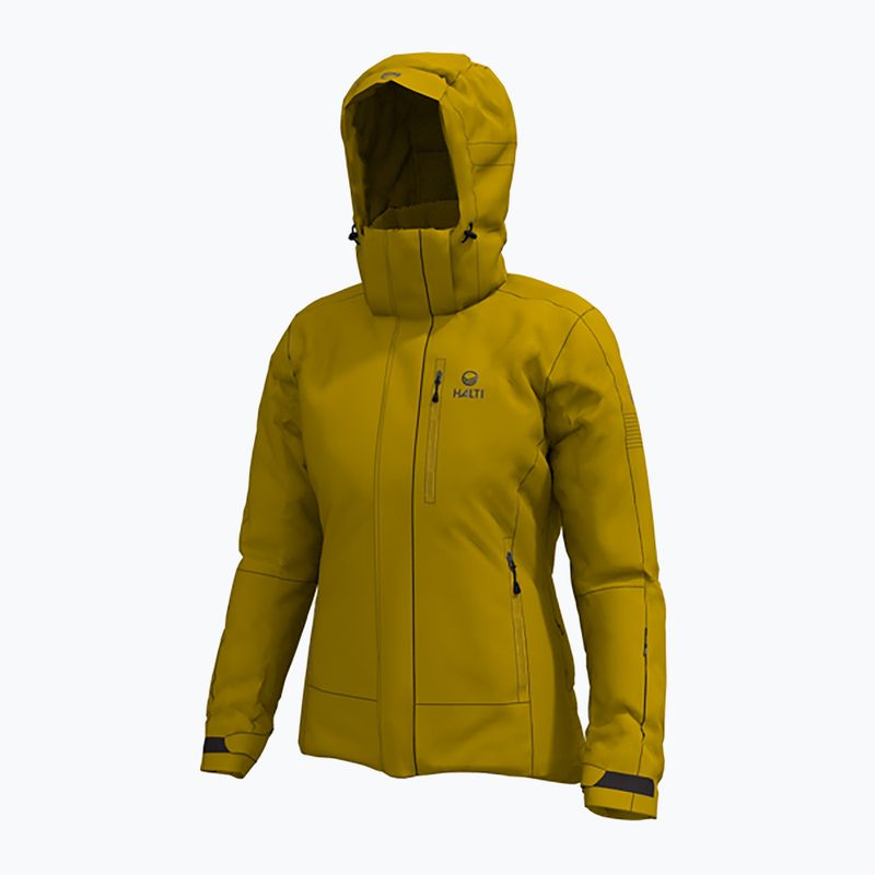 Kurtka narciarska damska Halti Radius DX golden palm 9