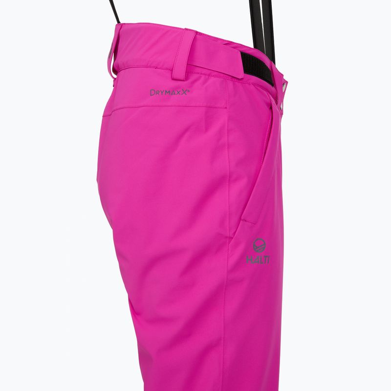 Spodnie narciarskie damskie Halti Trusty DX prima pink 4