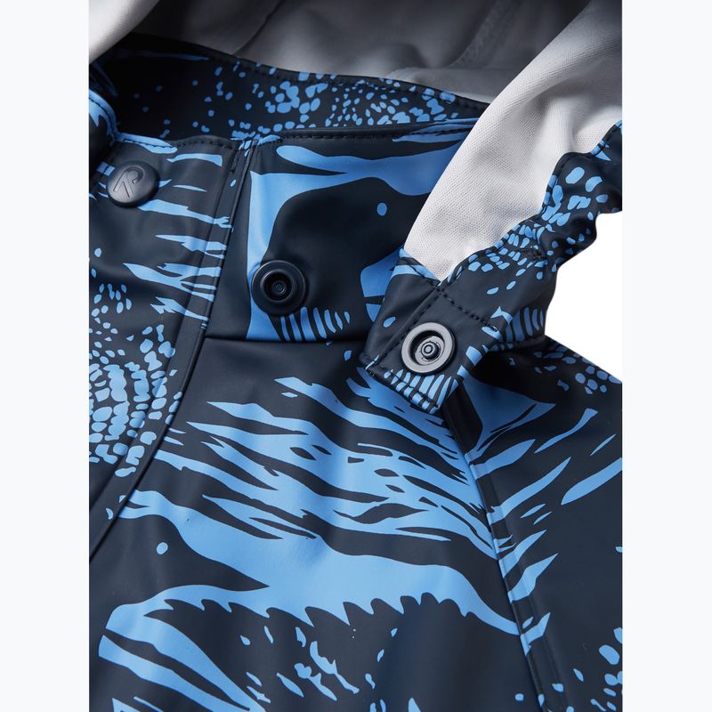 Kurtka przeciwdeszczowa dziecięca Reima Vesi denim blue 5100116B-4502 3