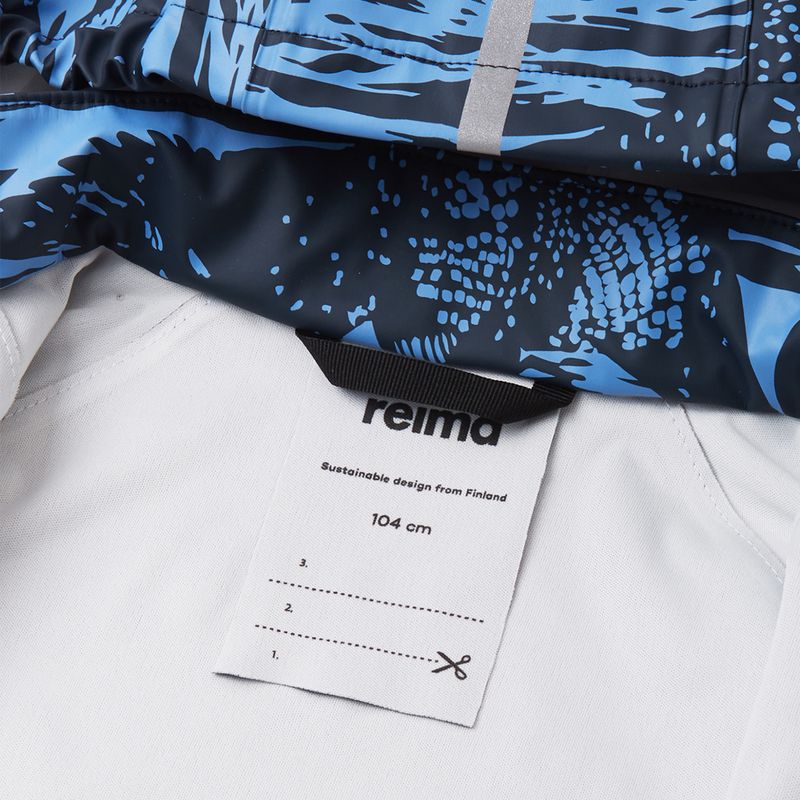 Kurtka przeciwdeszczowa dziecięca Reima Vesi denim blue 5100116B-4502 4