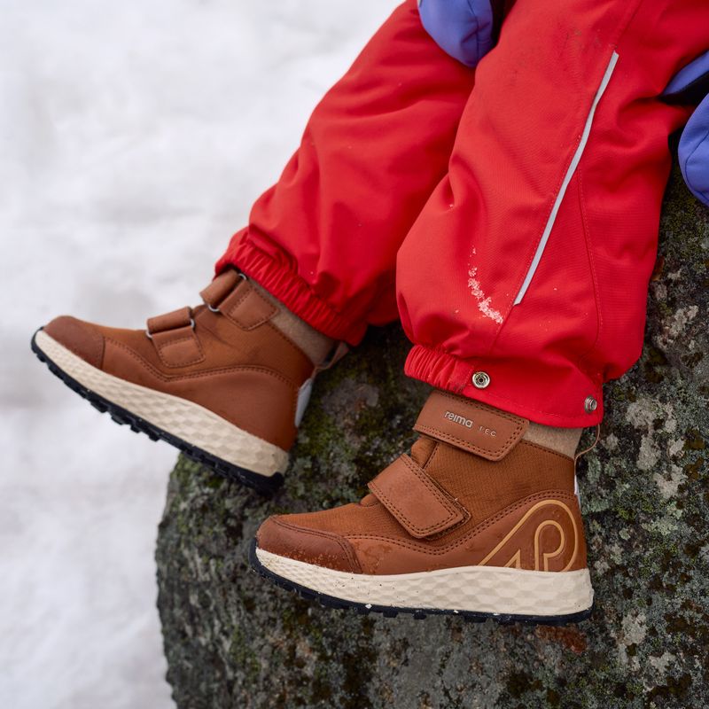 Śniegowce dziecięce Reima Hallava cinnamon brown 10