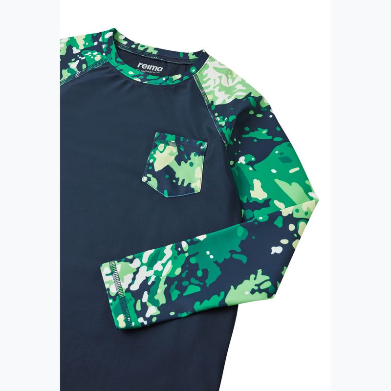Longsleeve do pływania dziecięcy Reima Kroolaus navy 3
