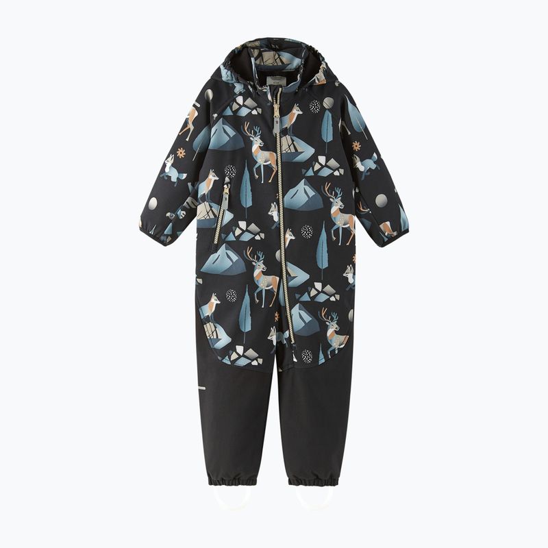 Kombinezon softshell dziecięcy Reima Mjosa black 2