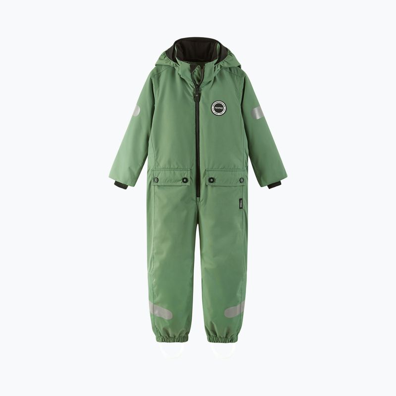 Kombinezon softshell dziecięcy Reima Sevetti green clay 2