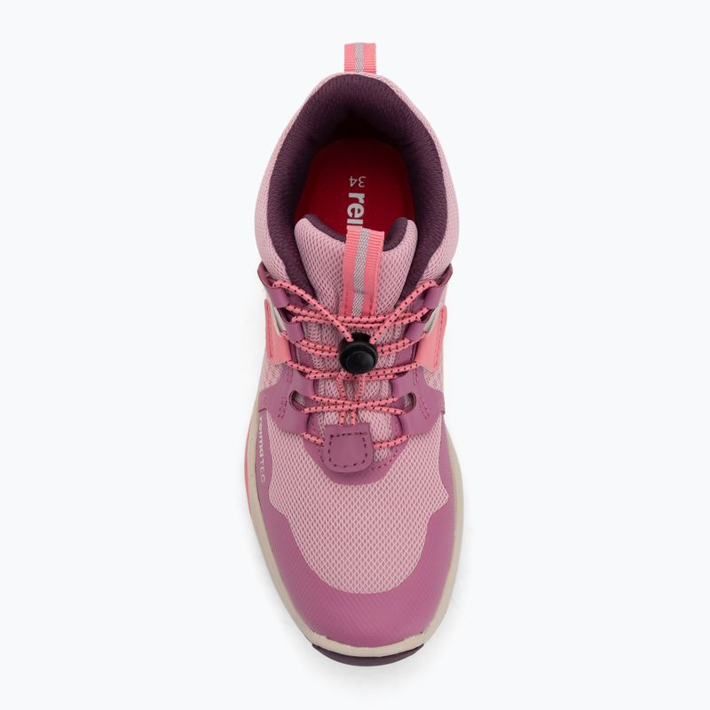 Buty barefoot dziecięce Reima Kiritin grey pink 5