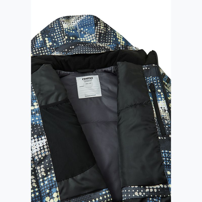 Kurtka narciarska dziecięca Reima Tirro soft black 5
