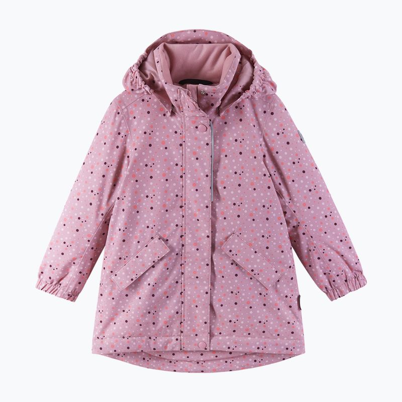 Kurtka dziecięca Reima Taipale grey pink 2