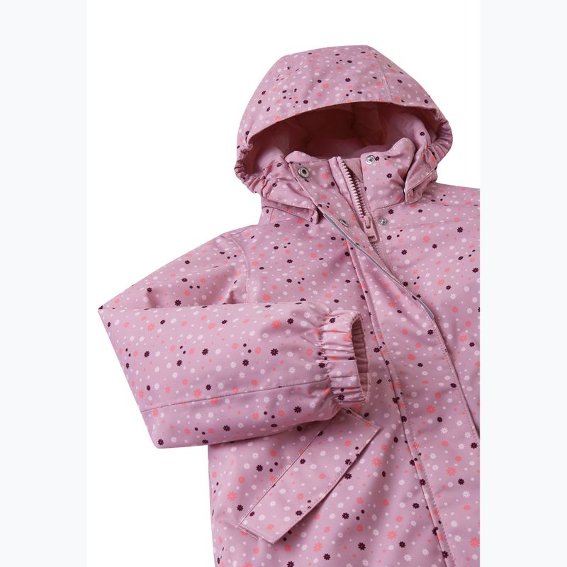 Kurtka dziecięca Reima Taipale grey pink 4
