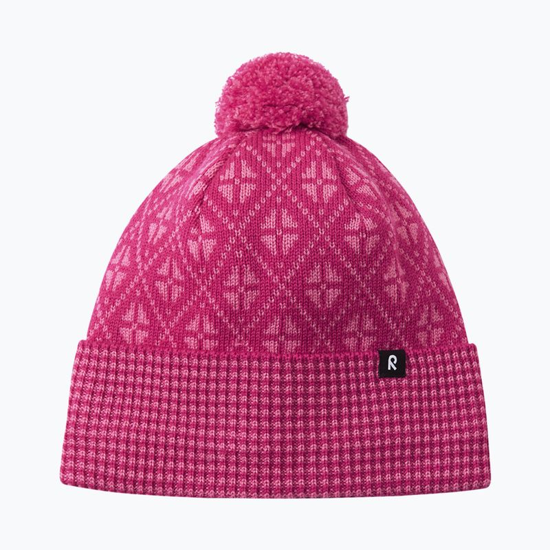Czapka zimowa dziecięca Reima Kuurassa rosy berry 2