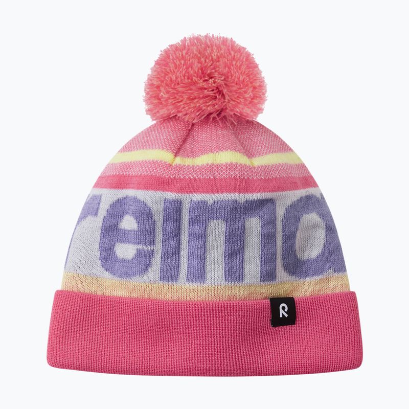 Czapka zimowa dziecięca Reima Taasko soft coral