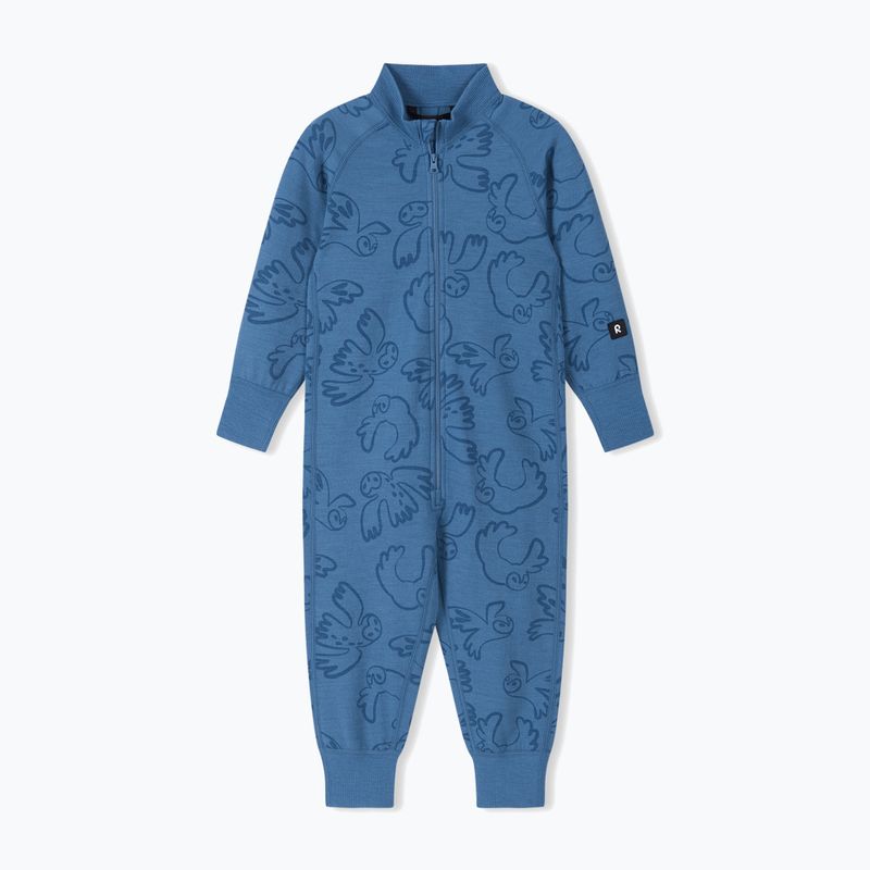 Kombinezon dziecięcy Reima Parvin Wool blue ocean