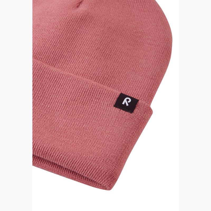 Czapka zimowa dziecięca Reima Omasi rose blush 3