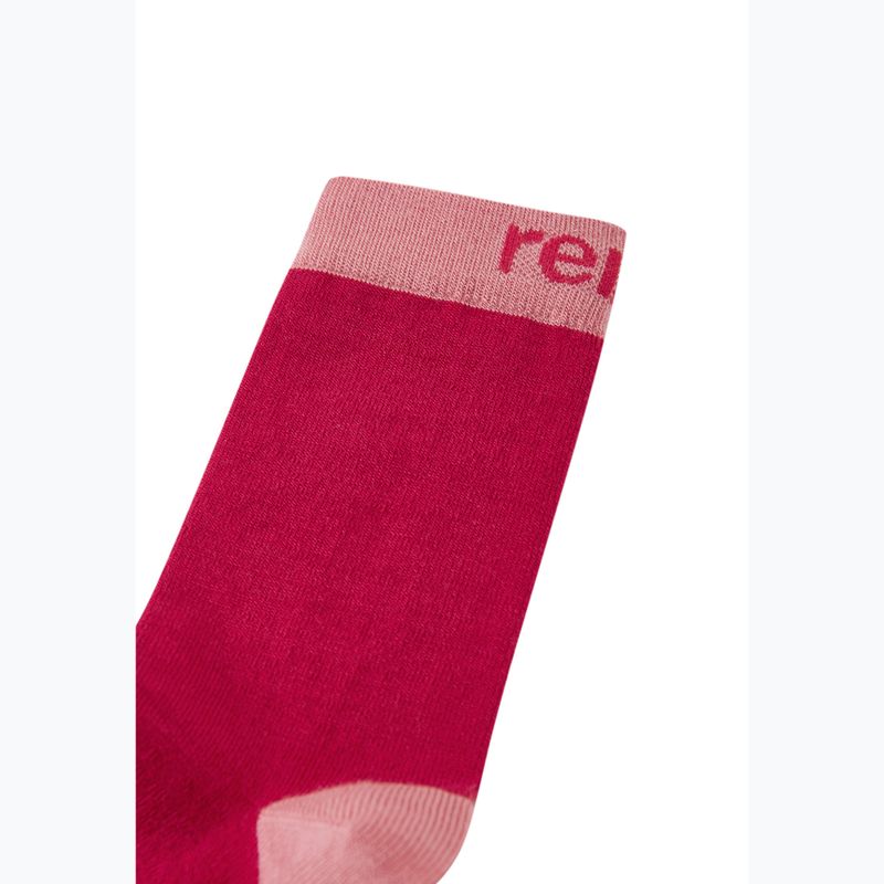 Skarpety dziecięce Reima Parit 2 pack rose blush 2