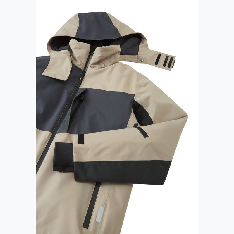 Kurtka narciarska dziecięca Reima Jatuni Earthy Beige 4