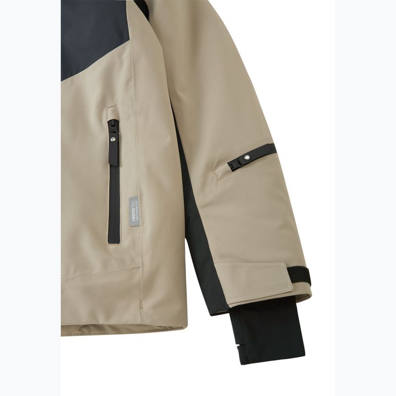 Kurtka narciarska dziecięca Reima Jatuni Earthy Beige 8