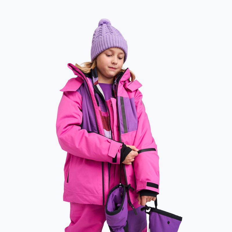 Kurtka narciarska dziecięca Reima Jatuni Fucshia 11