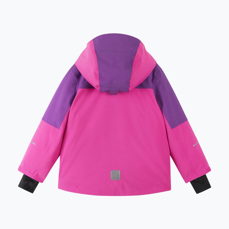 Kurtka dziecięca Reima Rautas fucshia 2