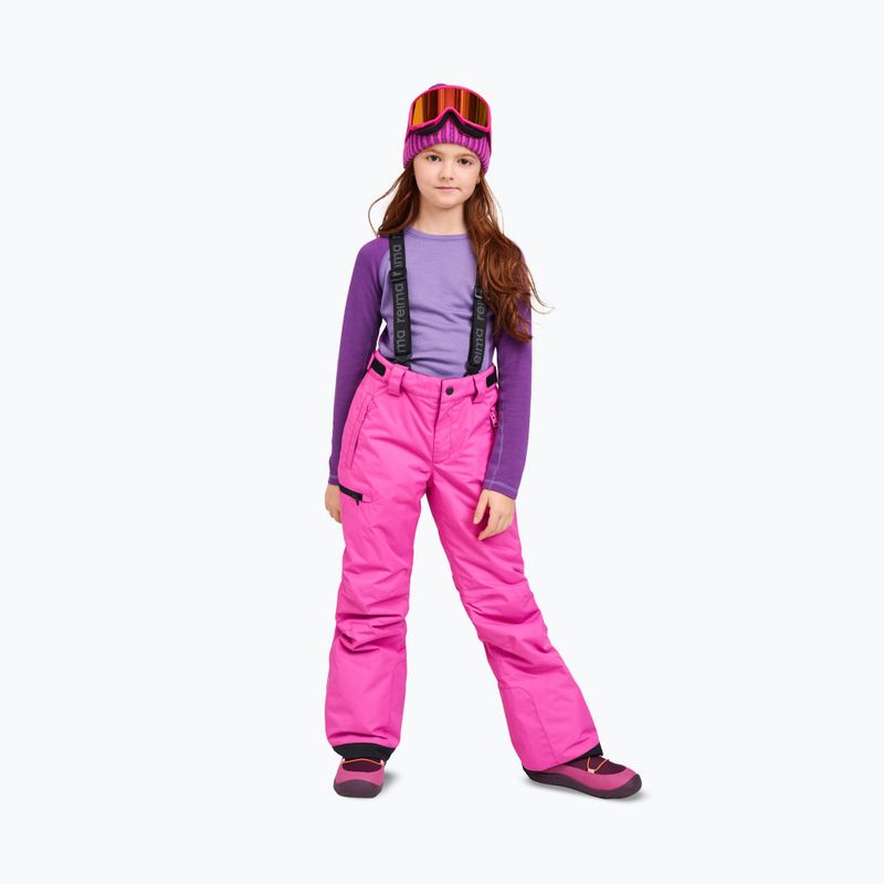 Spodnie dziecięce Reima Terrie fucshia