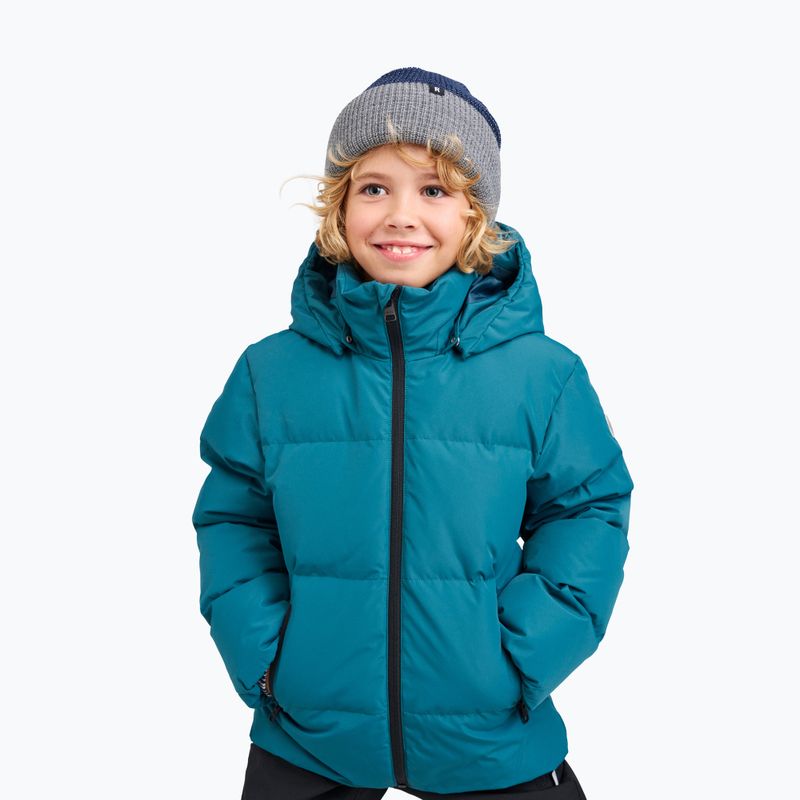 Kurtka puchowa dziecięca Reima Paimio dark teal 7