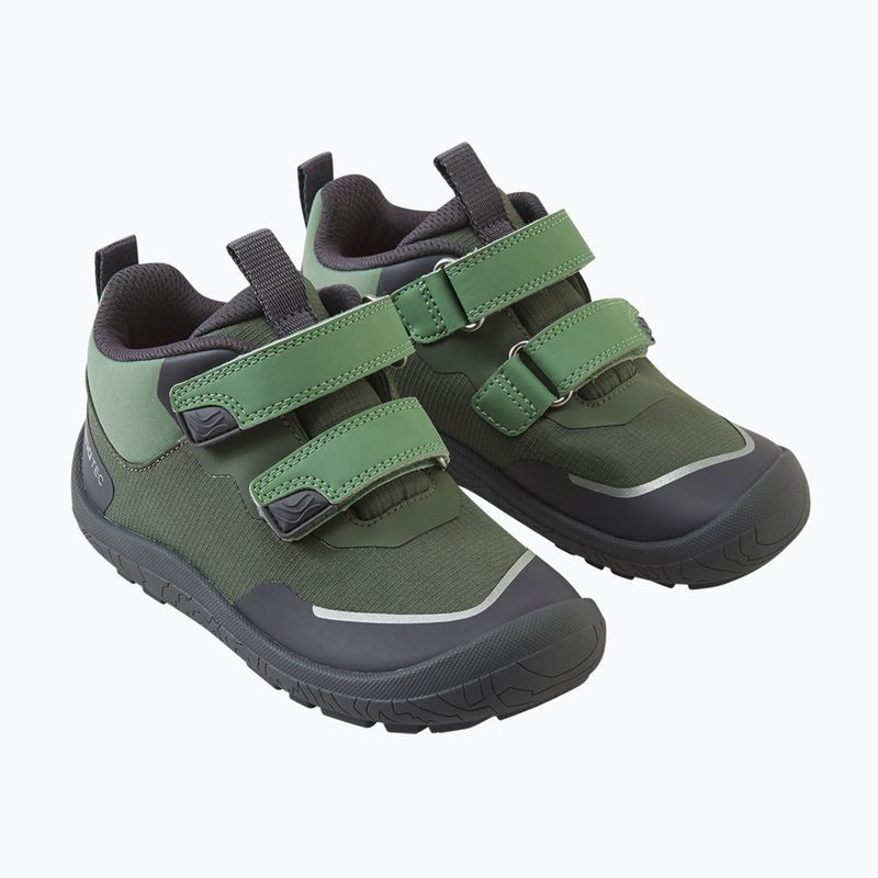Buty barefoot dziecięce Reima Viikari thyme green 3