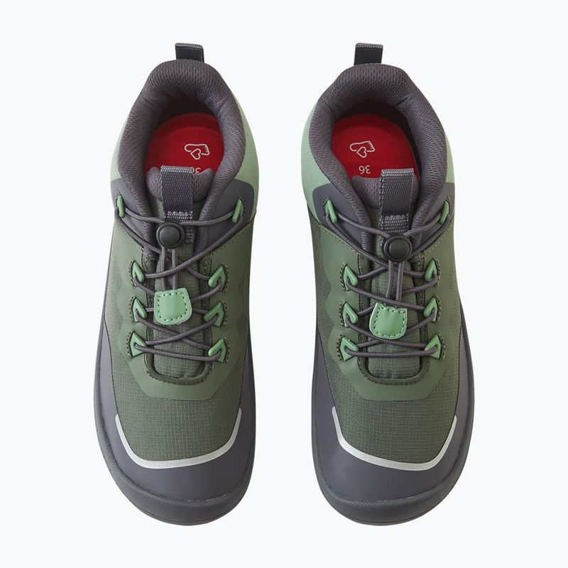 Buty barefoot dziecięce Reima Sankari thyme green 6