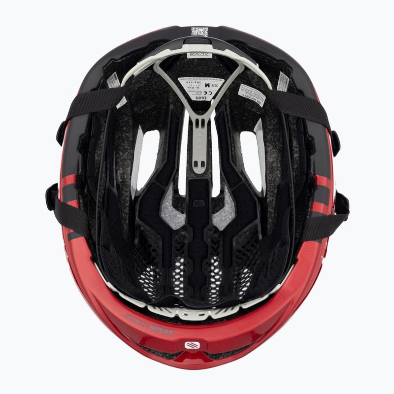 Kask rowerowy Rudy Project Egos red comet/black shiny 5