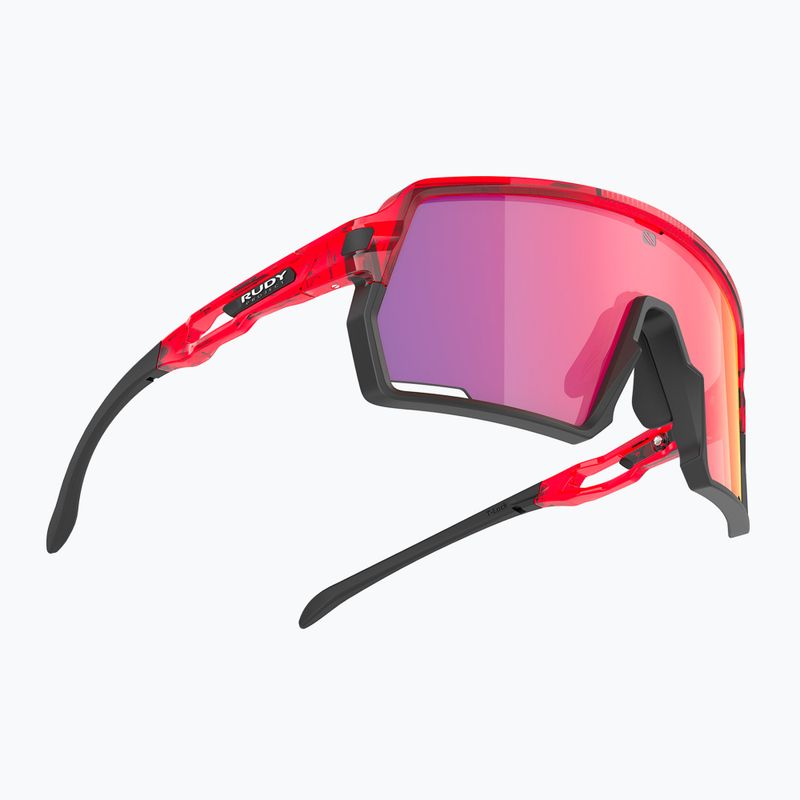 Okulary przeciwsłoneczne Rudy Project Kelion crystal red gloss/multilaser red 3