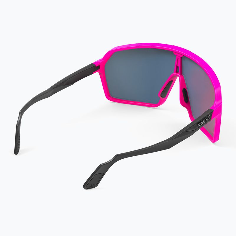 Okulary przeciwsłoneczne Rudy Project Spinshield pink fluo/black matte/multilaser red 5