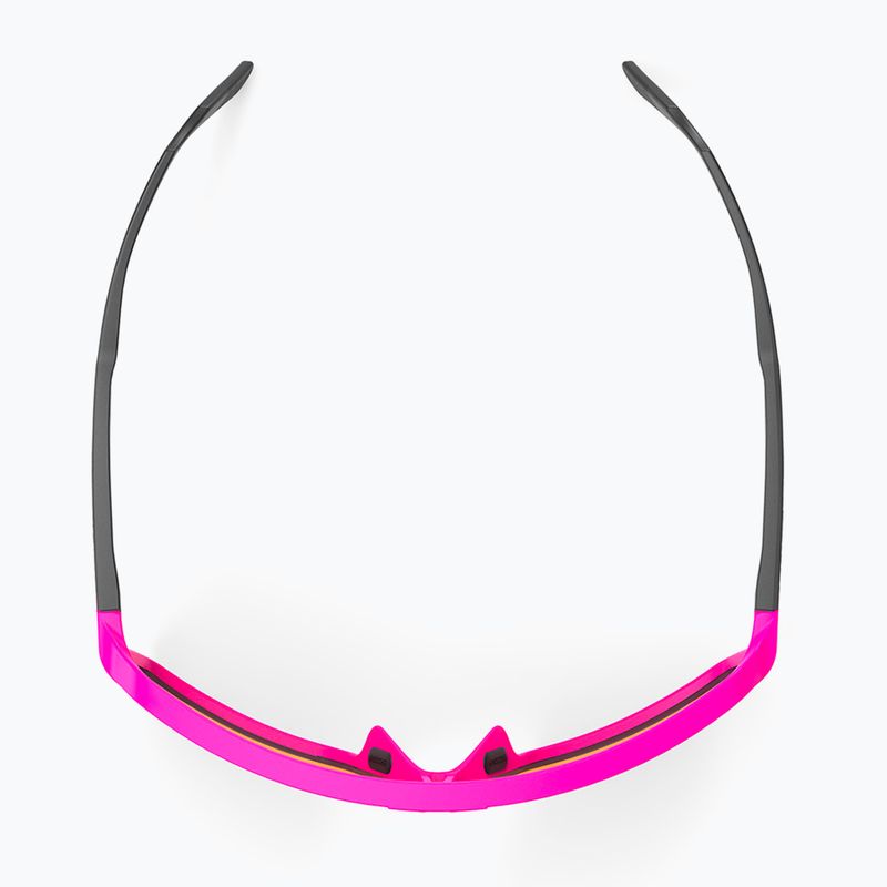 Okulary przeciwsłoneczne Rudy Project Spinshield pink fluo/black matte/multilaser red 6