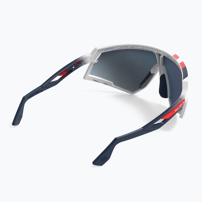 Okulary przeciwsłoneczne Rudy Project Defender white gloss/fade blue/multilaser ice 6