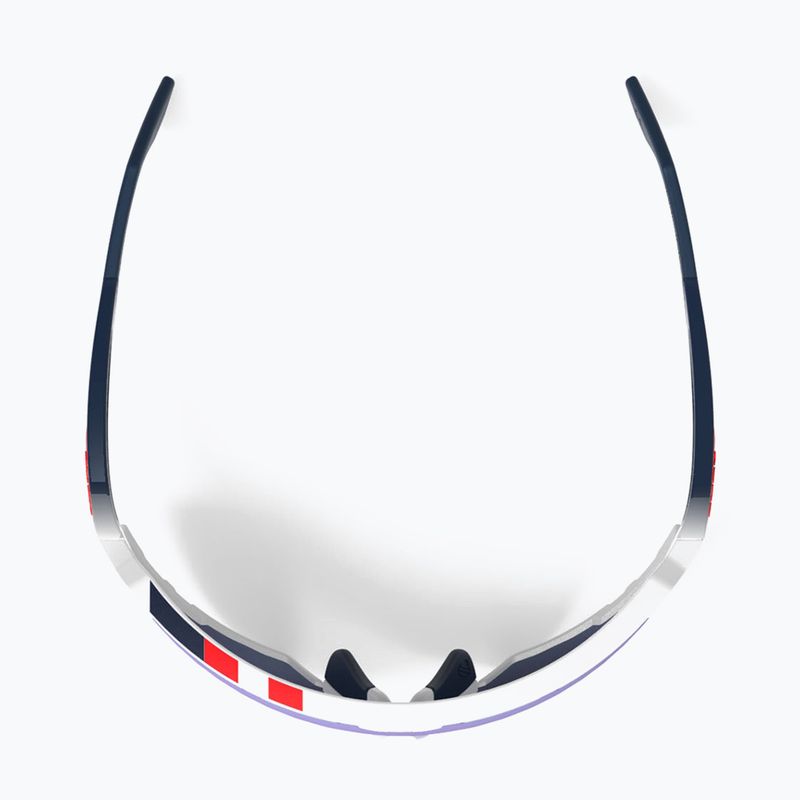 Okulary przeciwsłoneczne Rudy Project Defender white gloss/fade blue/multilaser ice 7