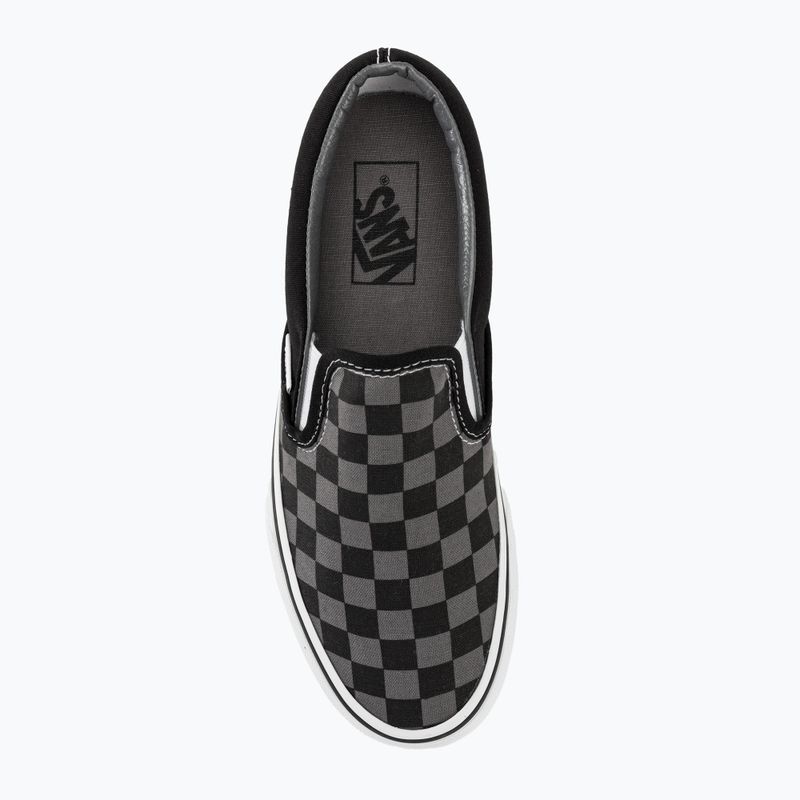Buty Vans UA Classic Slip-On black/ pewter checkerboard 5