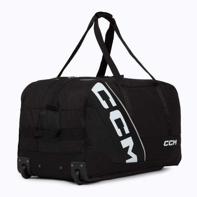 Torba podróżna CCM 520 Wheeled Player Bag 37' 175 l black/white 2