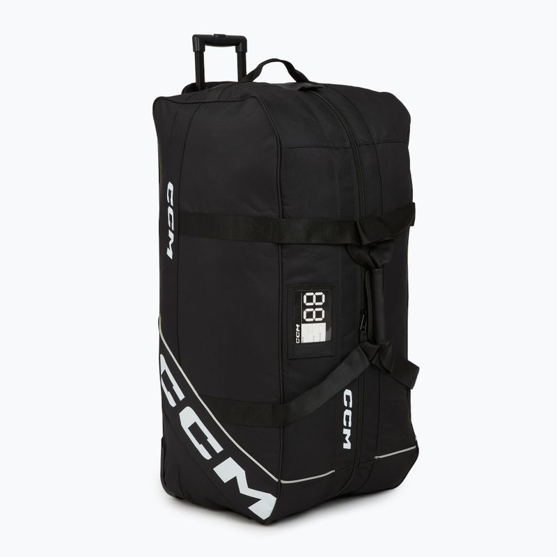 Torba podróżna CCM 520 Wheeled Player Bag 37' 175 l black/white 10