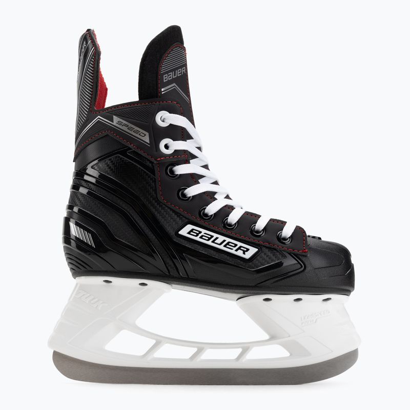 Łyżwy hokejowe dziecięce Bauer Speed Jr black 2